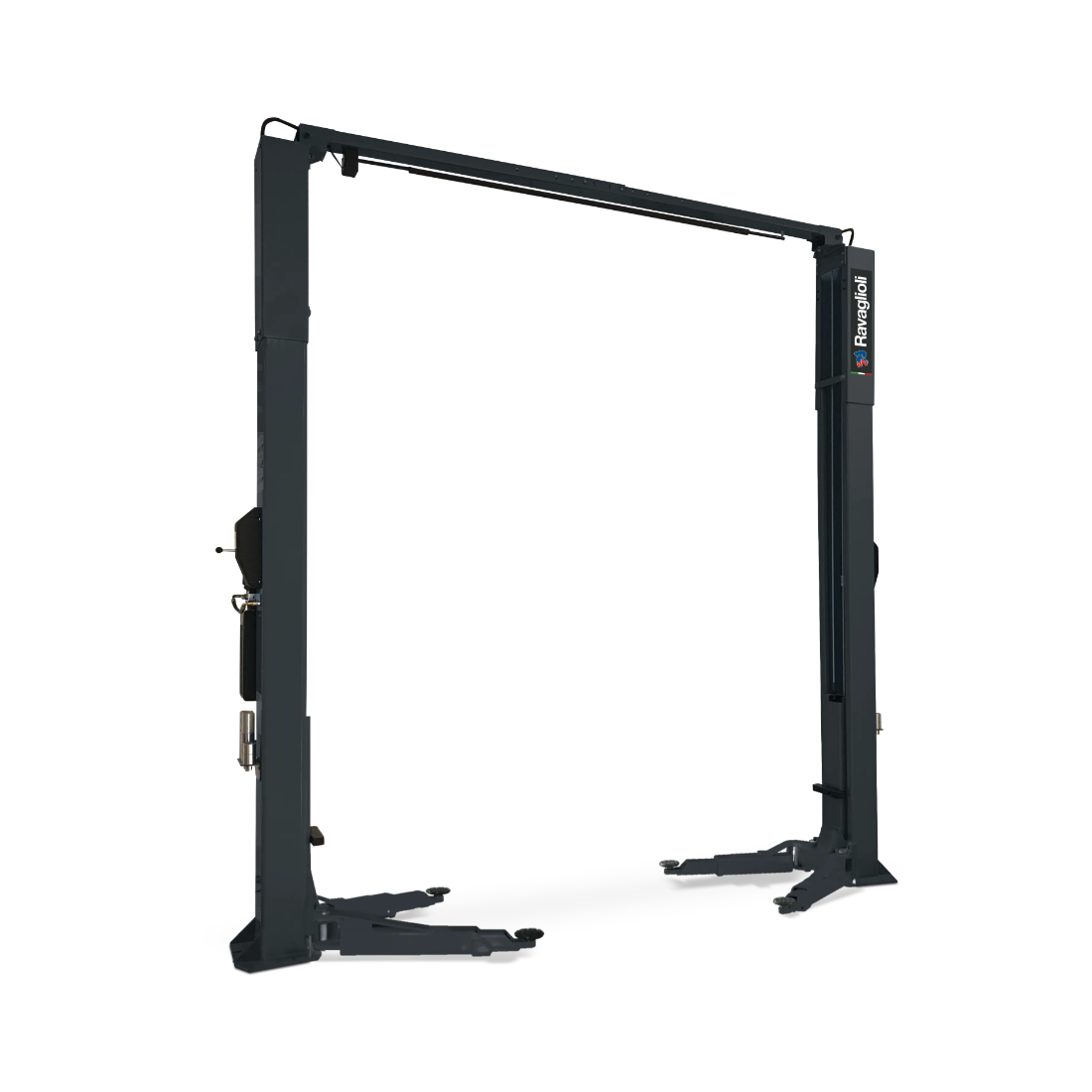 Electro-hydraulic 2-post lift, 4,5T, RAVAGLIOLI (KPH350.45, RAV)