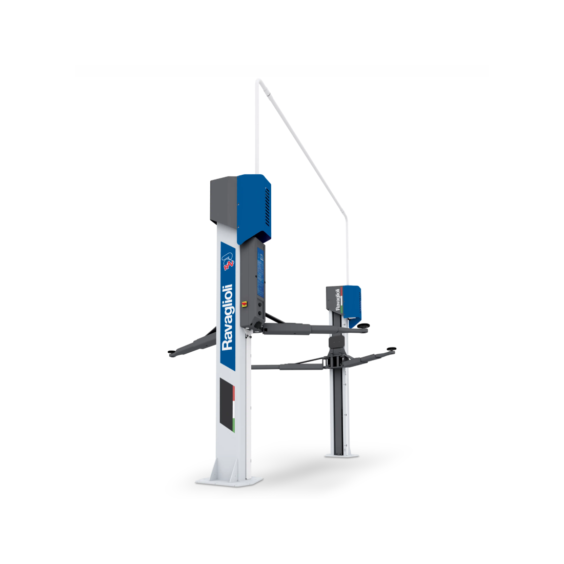 2-post electromechanical lift for electric cars 4T KPX40, RAV.KPX40.198204, RAVAGLIOLI