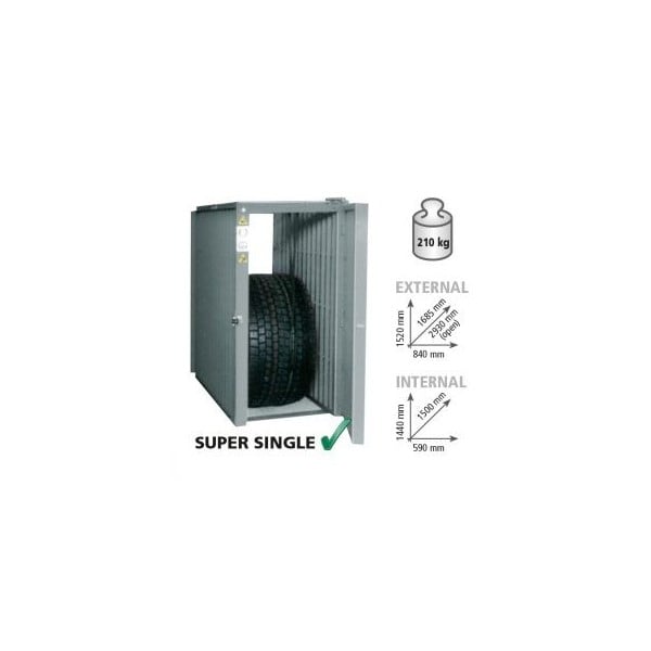 Apsauginis padangų pripūtimo narvas GIBOX RAVAGLIOLI (VSG.GIBOX.200389, RAV)