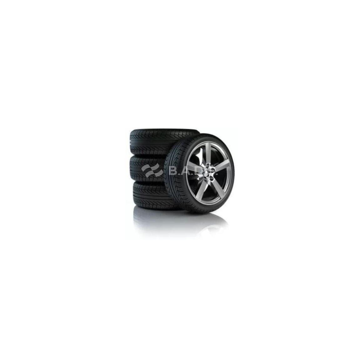 Wheel alignment training stand wheels and tires set (MSRP01)