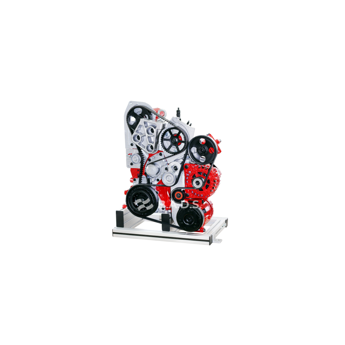 Diesel OHC Common Rail engine ½ cutaway model (IVOD01-CR01)