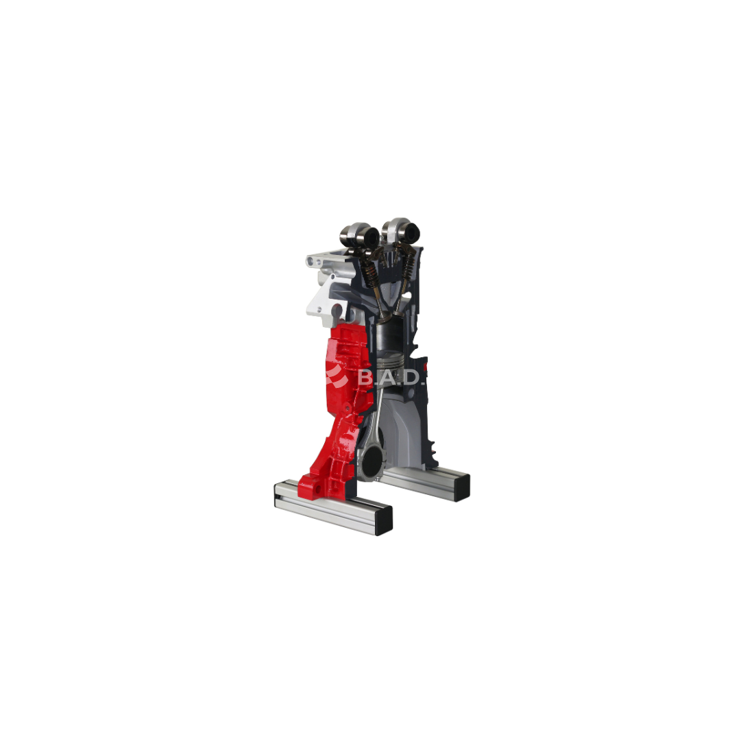 Benzininio DOHC variklio ¼ pjūvio modelis (IVDB01-Q)