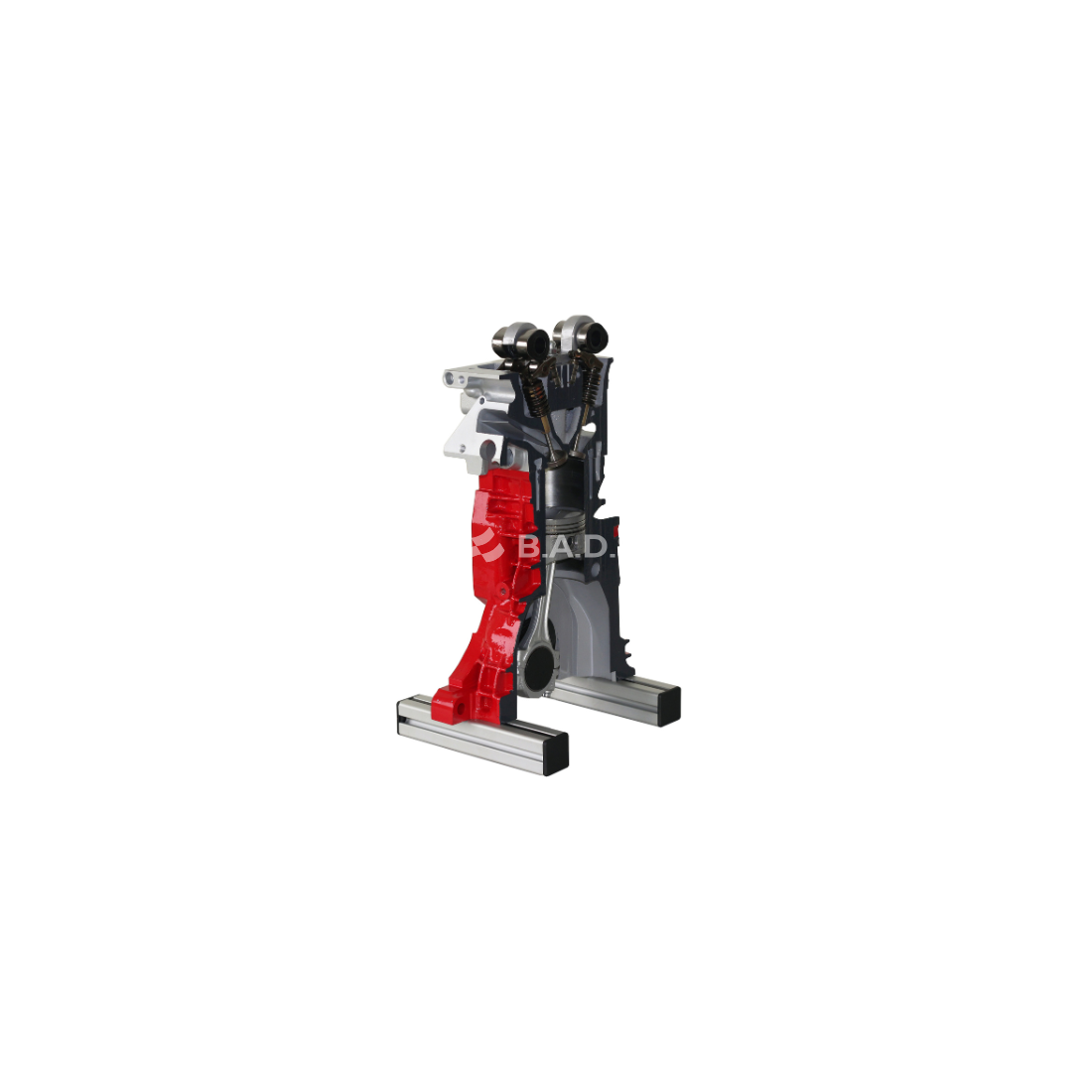 Petrol DOHC engine ¼ cutaway model (IVDB01-Q)