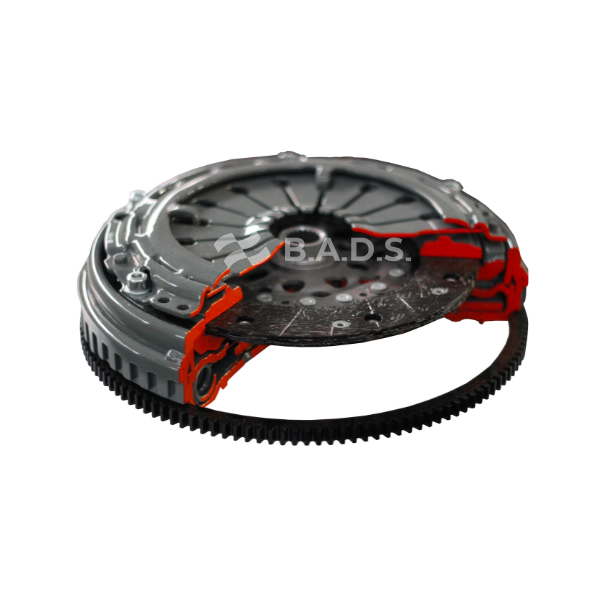 Membrane spring clutch cutaway functional model (IDSS01)