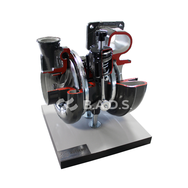 Truck Turbo charger cutaway model (AETTC)