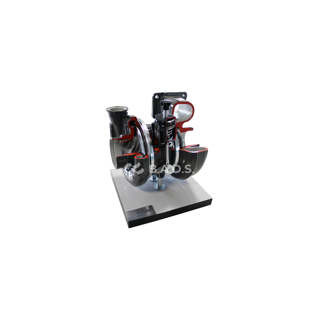 Truck Turbo charger cutaway model (AETTC)