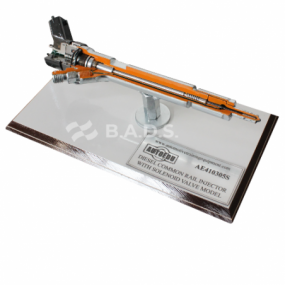 Diesel Common Rail injector with solenoid valve cutaway Educational Trainer AE410305S
