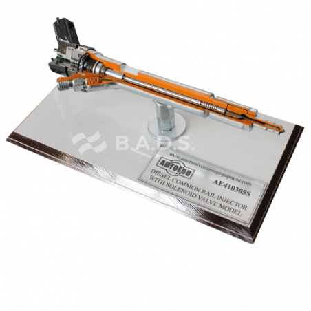 Diesel Common Rail injector with solenoid valve cutaway Educational Trainer (AE410305S)