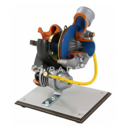 Turbosupercharger With Waste-gate Valve (On Base) Educational Trainer (AE410430M)