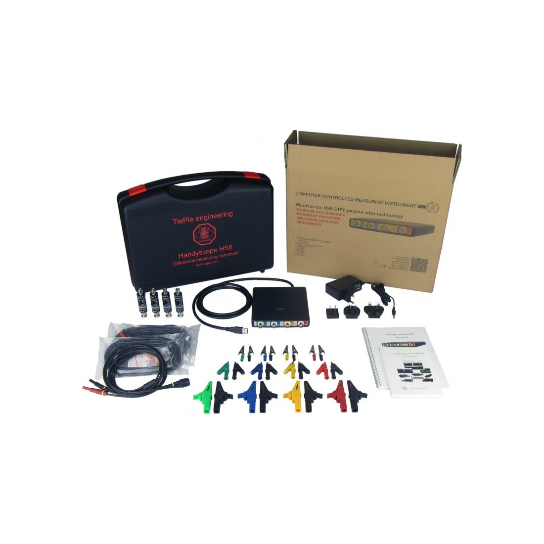 Automobilių diagnostikos osciloskopas TiePie (ATS605004D-XMS)