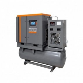 Screw compressor with 500 l receiver and dryer. WALTERS (SKTG 11 KSP COMBO)