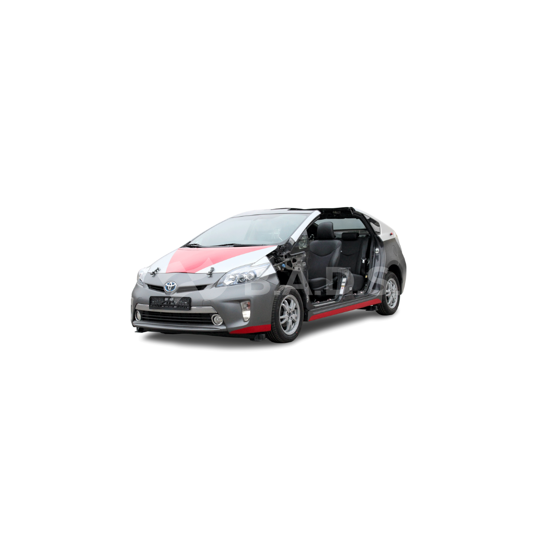 Toyota Prius III Petrol/Electric Plug-In HYBRID ¾ (PMTPKPLUG)