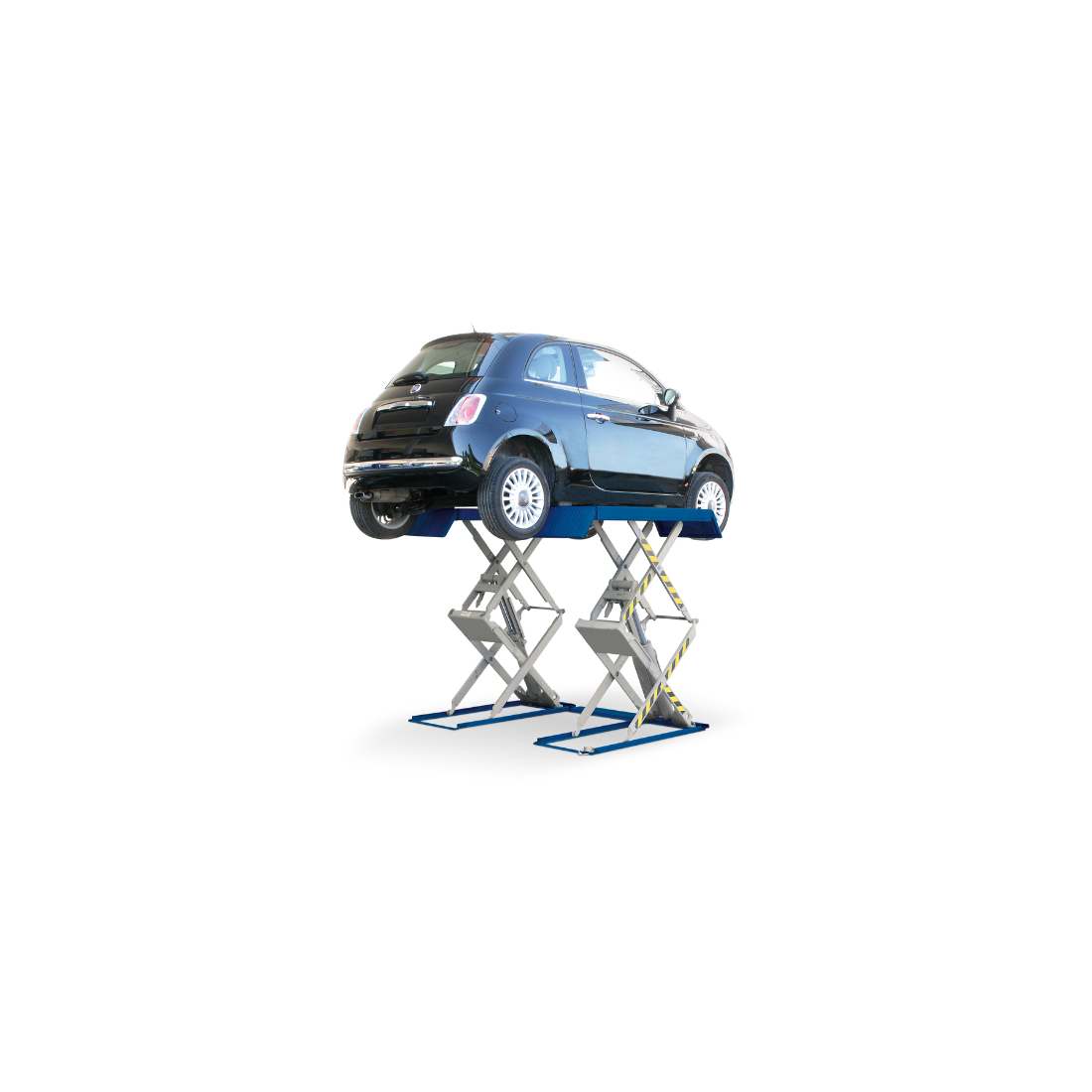 Double electro-hydraulic scissor lift, above ground installation 3,5T RAV535, RAV.535XX.195678, RAVAGLIOLI