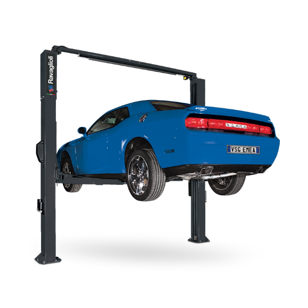 Electro-hydraulic two-post lift, 4.0 T, KPH350.40, KPH-40ECGA RAVAGLIOLI