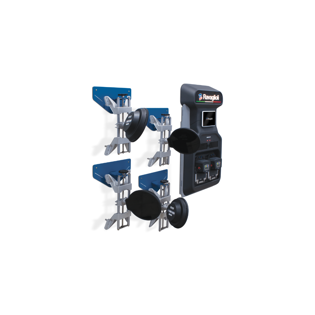 RAV3D2.0WALL.4S New 3D wheel aligner AllOnWall, RAV.3DWAL.701053, RAVAGLIOLI