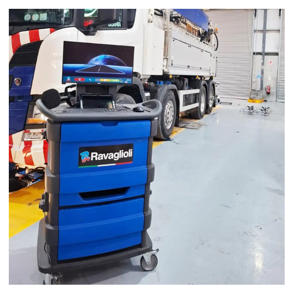 RAVTD8080PTWS.4 Commercial vehicle wheel alignment with, RAV.TD808.700209, RAVAGLIOLI