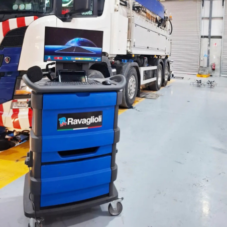 RAVTD8080PTWS.4 Commercial vehicle wheel alignment with, RAV.TD808.700209, RAVAGLIOLI