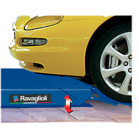 Double electro-hydraulic scissor lift, above ground installation 3,5T RAV535, RAV.535XX.195678, RAVAGLIOLI