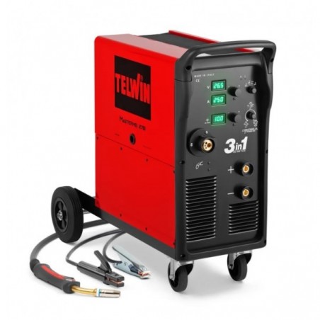 TELWIN MASTERMIG 275i MIG-MAG/BRAZING/MMA ir TIG DC-Lift suvirinimo aparatas
