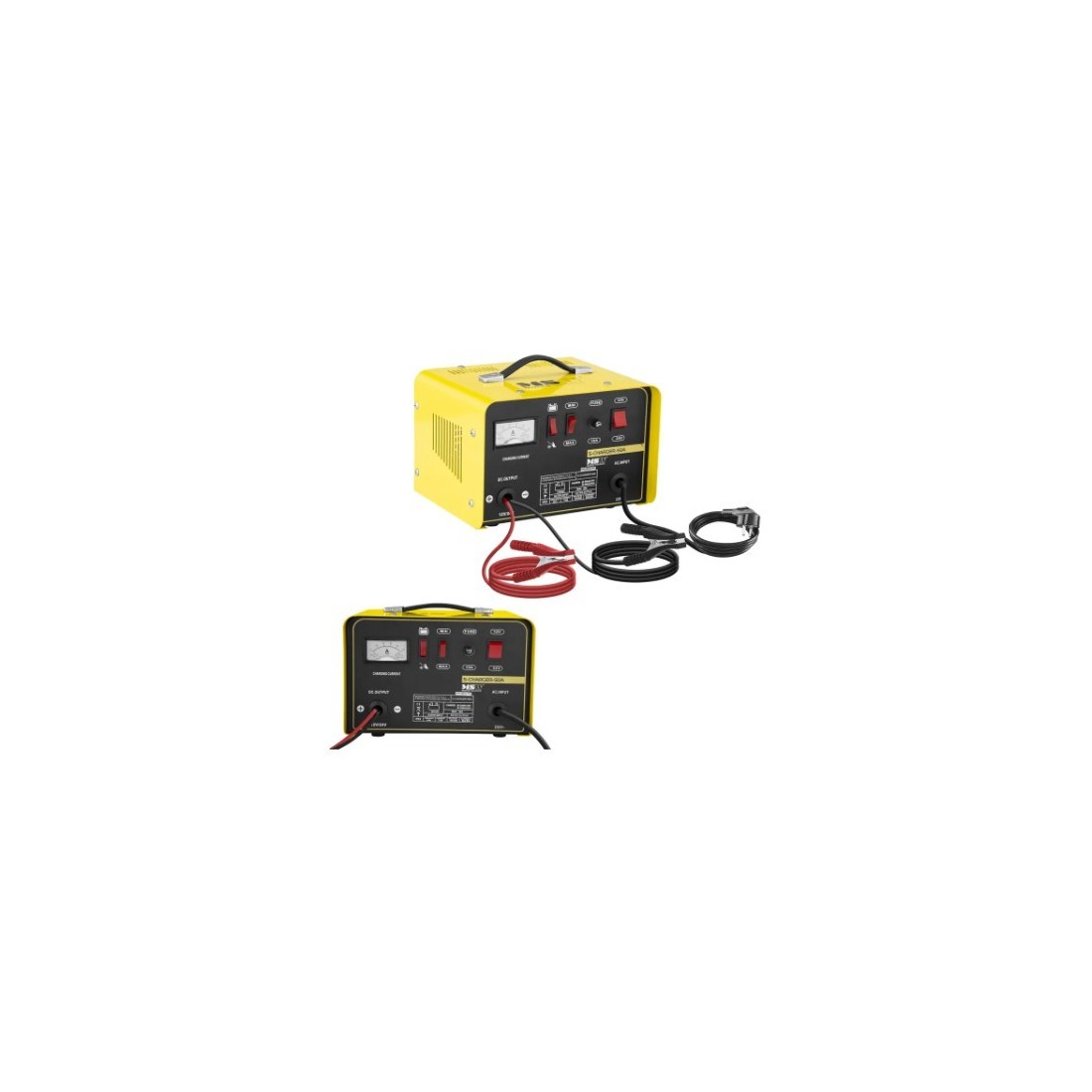 Heavy Duty Battery Charger - Jump Starter - 12/24 V - 20/30A