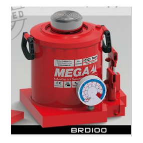 Hydraulic bottle jack 100T, MEGA, MGD-100