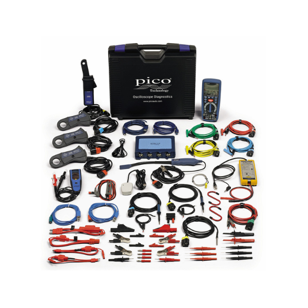 PicoScope 4425A EV diagnostikos rinkinys su transportavimo lagaminu ir putplasčio įdėklais, PQ284, Pico Technology