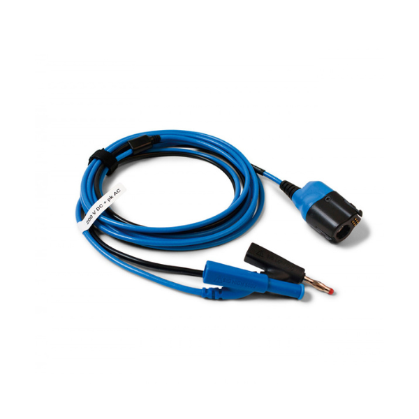 PicoBNC+ test lead with 4 mm permanent ground, 3 m, blue, TA404, Pico Technology