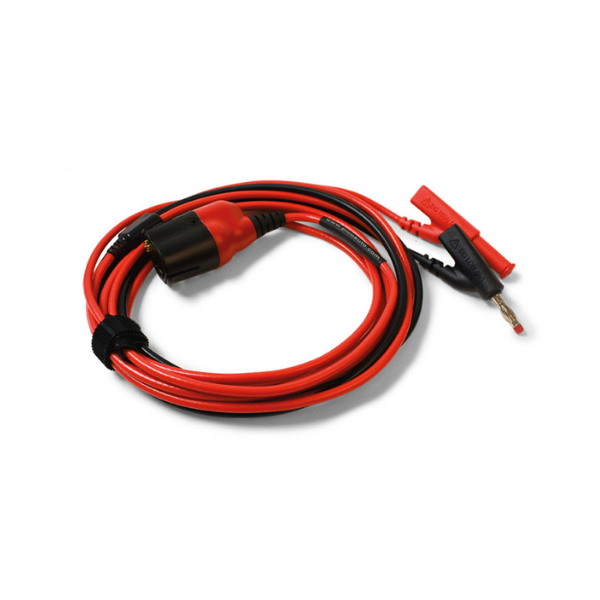 PicoBNC+ test lead with 4 mm permanent ground, 3 m, red, TA405, Pico Technology