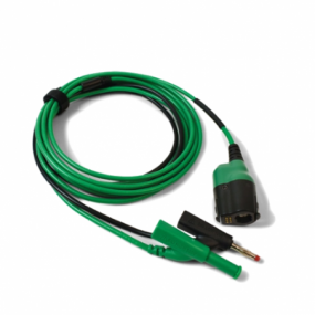 PicoBNC+ test lead with 4 mm permanent ground, 3 m, green, TA406, Pico Technology