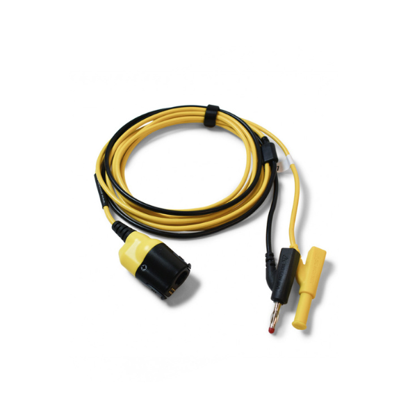 PicoBNC+ test lead with 4 mm permanent ground, 3 m, yellow, TA407, Pico Technology