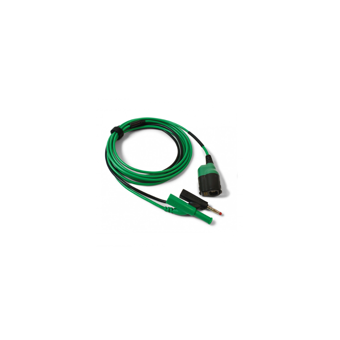 PicoBNC+ Premium test lead with 4 mm permanent ground, 5 m, green, TA477, Pico Technology