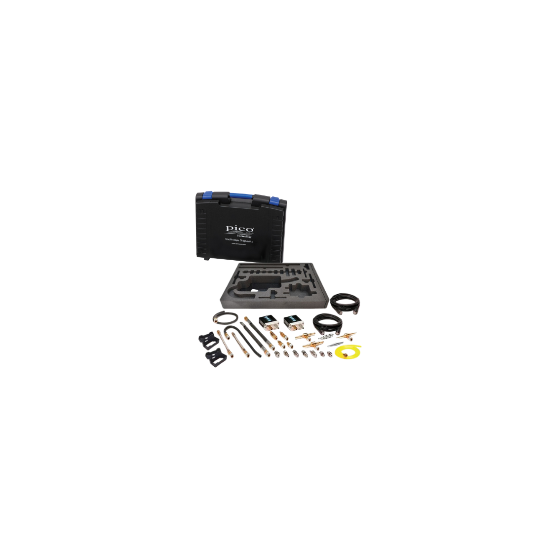 Dual WPS500X pressure transducer maxi kit in case & foam, PQ053, Pico technology