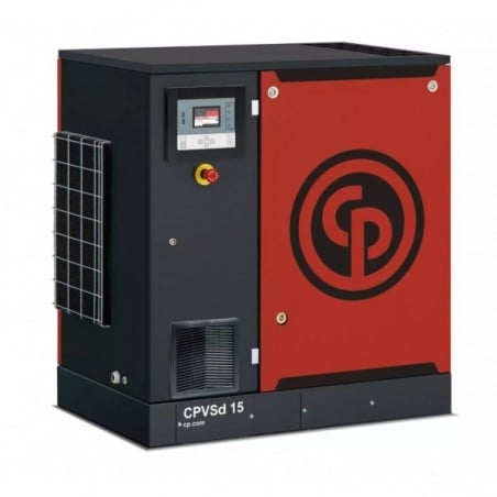 Screw inverter air compressor with air dryer CPVSD 15 D, CHICAGO PNEUMATIC (4152018547, CHICAGO PNEUMATIC)