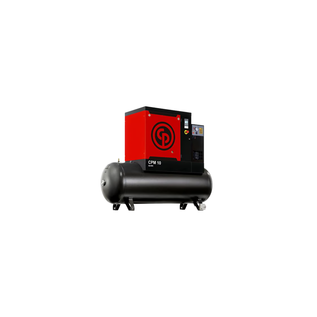 Rotary Screw Air Compressor with Air Receiver and Dryer CPM 9D 10 400/50 270 E CE, Chicago Pneumatic (4152054435, CHICAGO PNEUMA