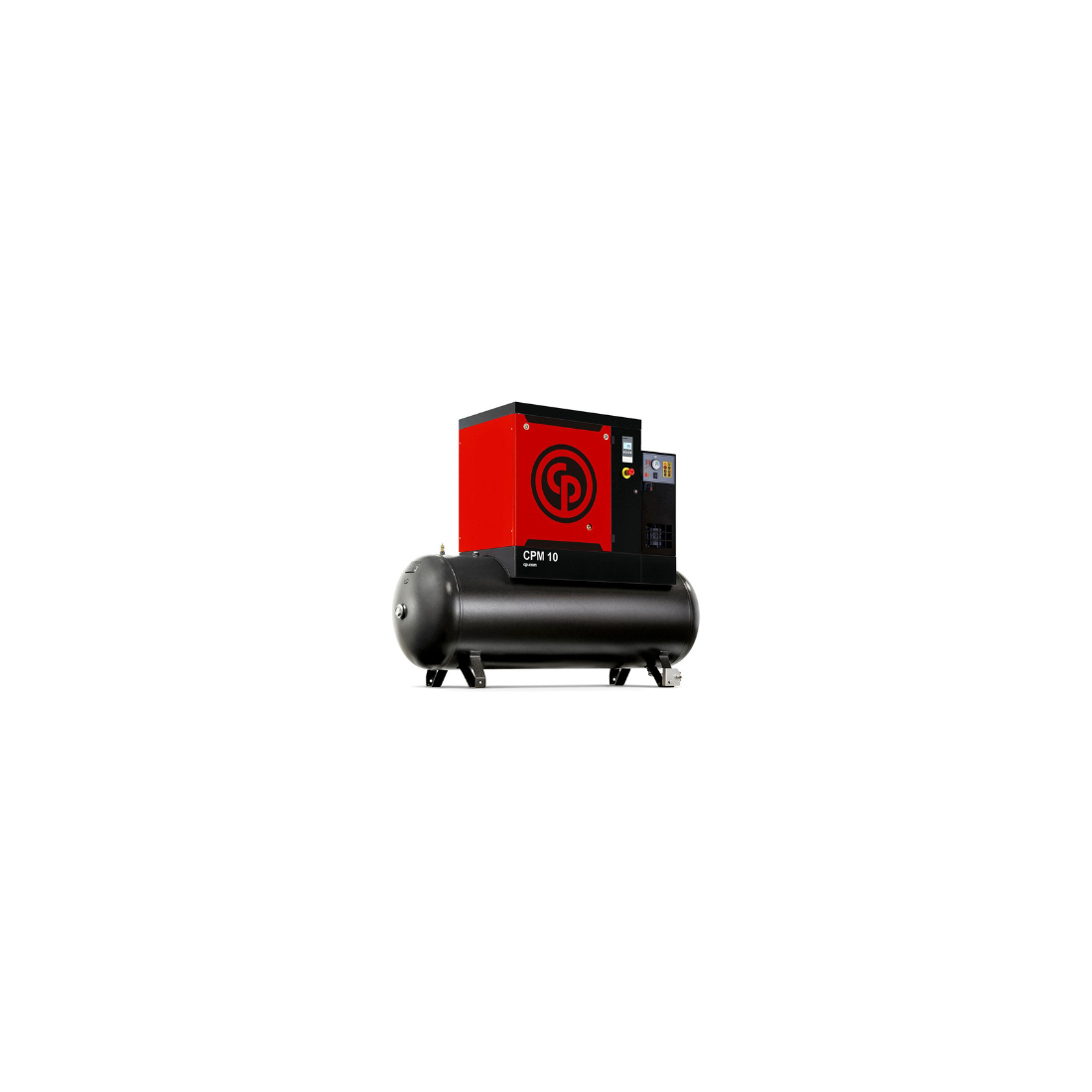Sraigtinis inverterinis oro kompresorius su 200 l oro rinktuvu CPM 7.5 VS 10, Chicago Pneumatic (4152060524, CHICAGO PNEUMATIC)