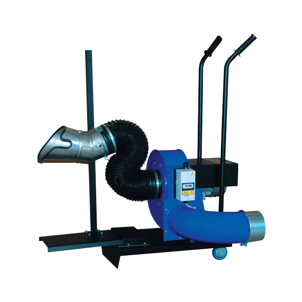 Mobili išmetamųjų dujų surinkimo sistema Filcar (TROTTER-150/S, FILCAR)