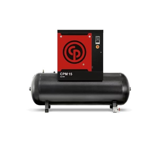 Sraigtinis oro kompresorius su 270l rinktuvu ir sausintuvu CPM 4D 10 400/50K 270 E CE 4152054395, CHICAGO PNEUMATIC