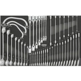 Veržliarakčių komplektas vežimėliams, 47vnt., 604702, SONIC EQUIPMENT [604702] []