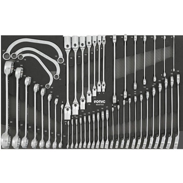 Veržliarakčių komplektas vežimėliams, 47vnt., SONIC EQUIPMENT (604702, SONIC)