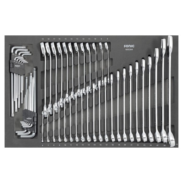 Wrench set for motorcycle SFS 53 pcs., SONIC EQUIPMENT (605304, SONIC)