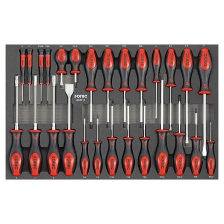 Atsuktuvų rinkinys, 27vnt., SONIC EQUIPMENT (602716, SONIC)