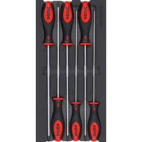 Atsuktuvų rinkinys, 6 vnt., 600627, SONIC EQUIPMENT