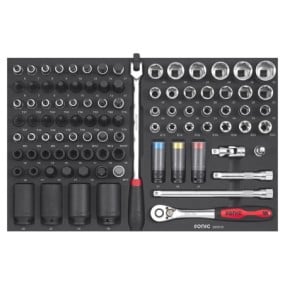 Įrankių komplektas į vežimėlius, 95vnt., 309510, SONIC EQUIPMENT