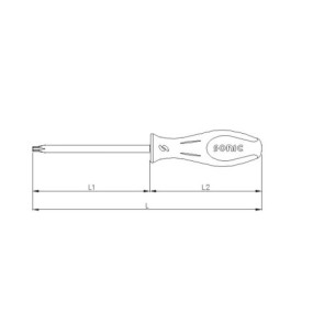 Atsuktuvas su TORX T27, Sonic Equipment (13627, SONIC)