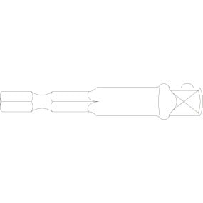3/8“ adapteris drelei (100301-2, SONIC)