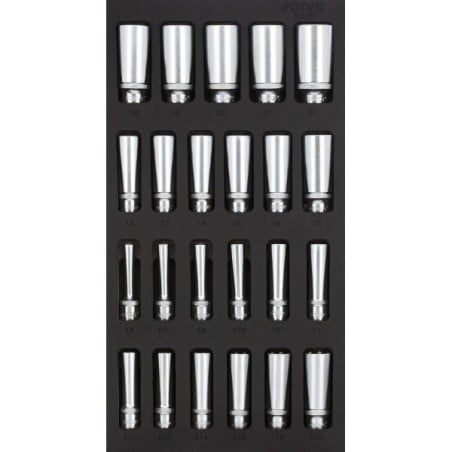 Sonic Tool Set for Trolley 23-Piece (202301, SONIC)