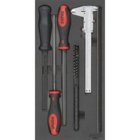Įrankių komplektas į vežimėlius, 6vnt., SONIC EQUIPMENT (600614, SONIC)