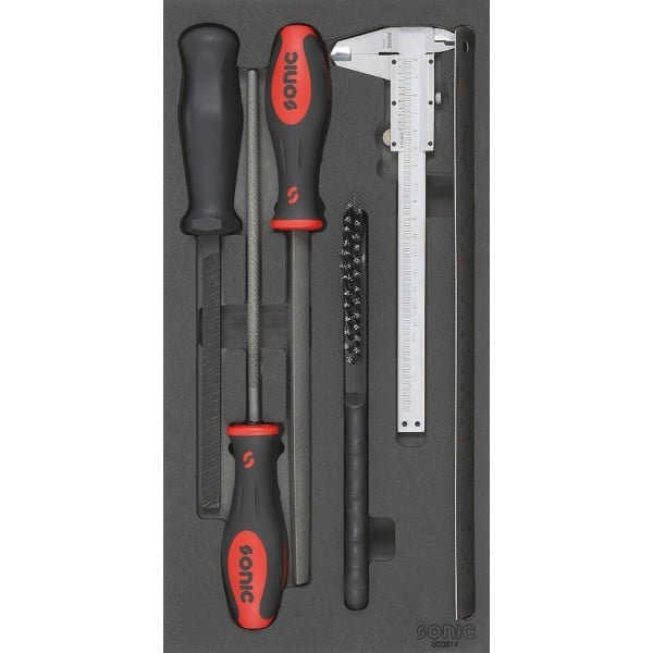 Įrankių komplektas į vežimėlius, 6vnt., SONIC EQUIPMENT (600614, SONIC)