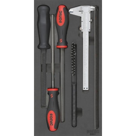 Įrankių komplektas į vežimėlius, 6vnt., SONIC EQUIPMENT (600614, SONIC)