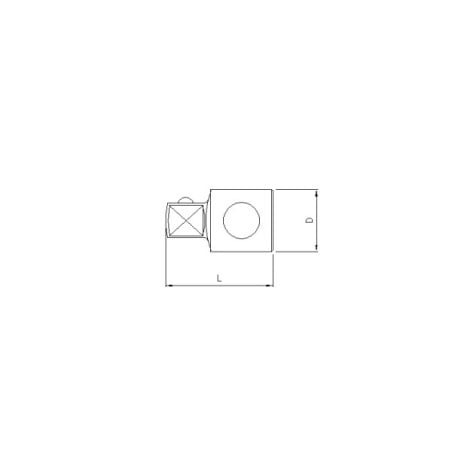 Adapteris sukimo rankenai 3/8 į 1/2 (71623, SONIC)